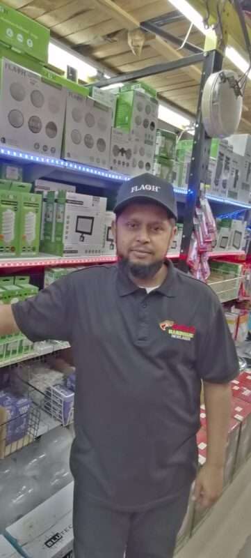 Ridwaan Samudh from Bassa’s Hardware Newlands